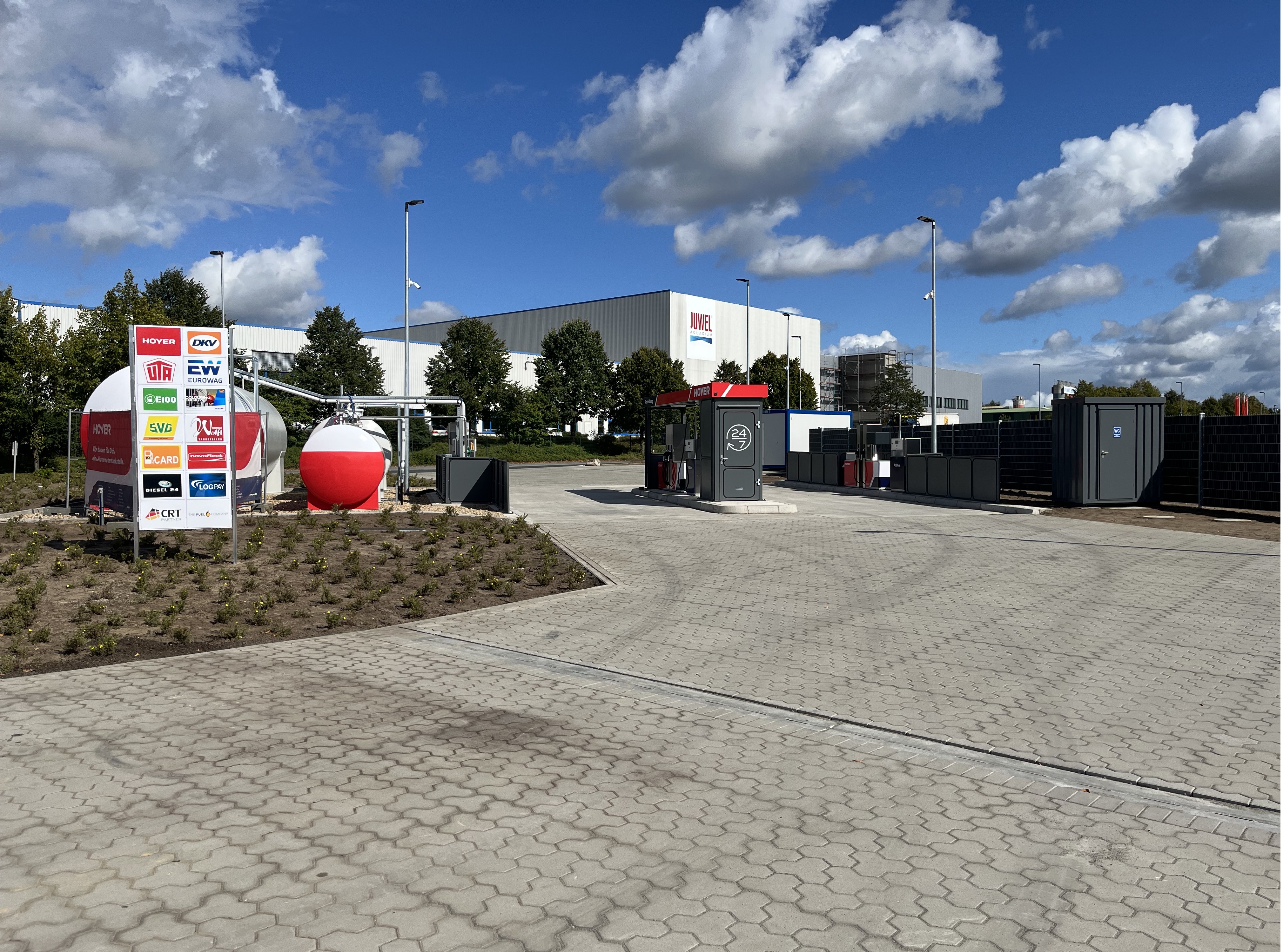 Neue Tankstelle in Rotenburg