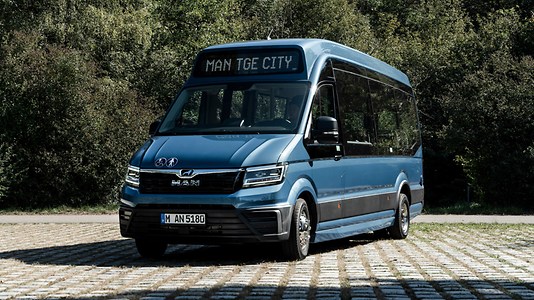 Die MAN TGE Minibusse